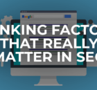 Which ranking factors matter for SEO?