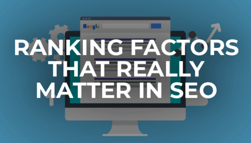 Which ranking factors matter for SEO? 